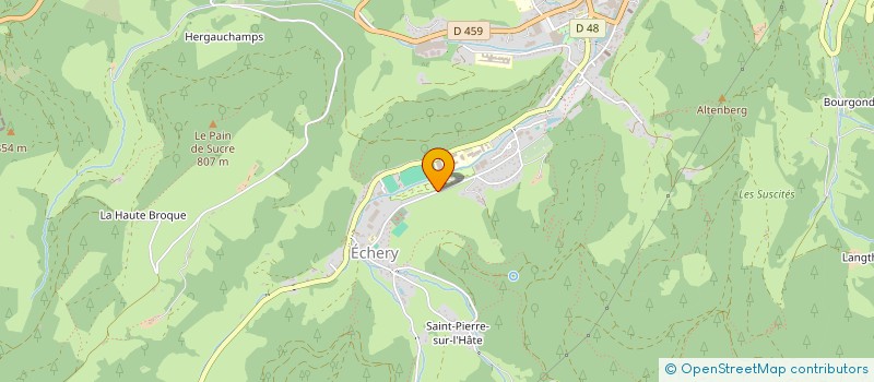 localisation de l'entreprise CAMPMELJO  SAINTE-MARIE-AUX-MINES