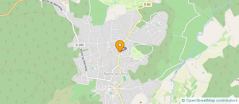 localisation de l'entreprise CAMPO-FIORE DU MACHJA  NANS-LES-PINS