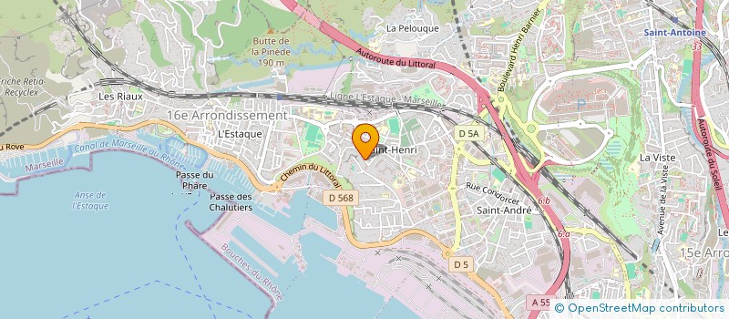 localisation de l'entreprise CAMPO-JOULLIE à MARSEILLE