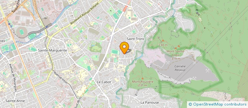 localisation de l'entreprise CAMPO ROWLINS à MARSEILLE
