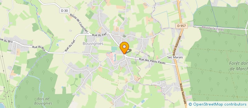 localisation de l'entreprise CAMPOHEAD à BOUVIGNIES