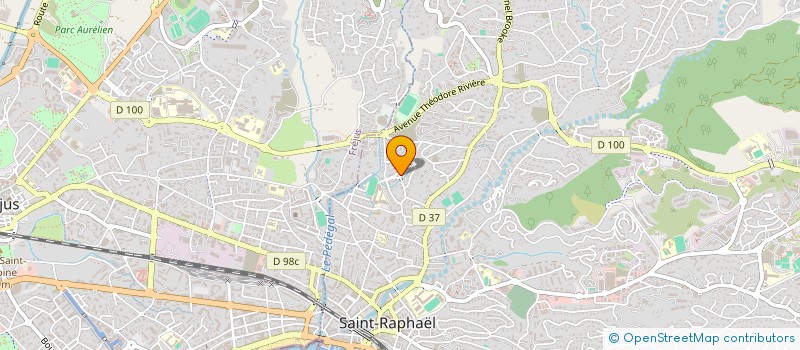 localisation de l'entreprise CAMPOLO  SAINT-RAPHAEL