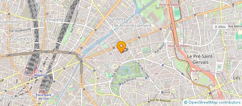 localisation de l'entreprise CAMPON  PARIS