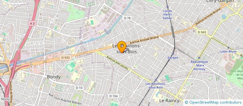 localisation de l'entreprise CAMPOS à LES PAVILLONS-SOUS-BOIS