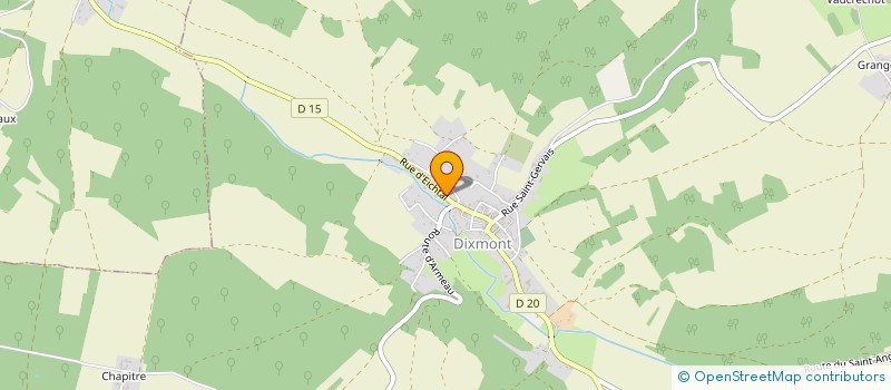 localisation de l'entreprise CAMPOS BATIMENT COUVERTURE à DIXMONT