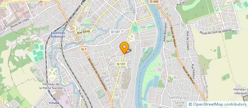 localisation de l'entreprise CAMPOS DRIVER à CORBEIL-ESSONNES