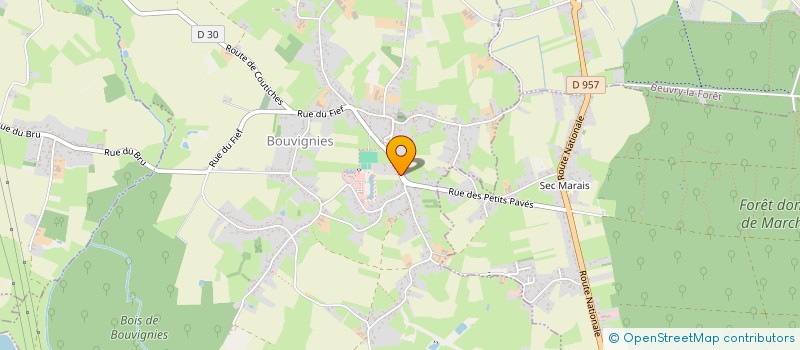 localisation de l'entreprise CAMPOSEED à BOUVIGNIES