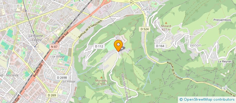 localisation de l'entreprise CAMPOSKI  SAINT-MARTIN-D'HERES