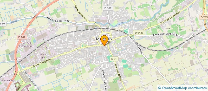 localisation de l'entreprise CAMPOY JEAN à MONTEUX