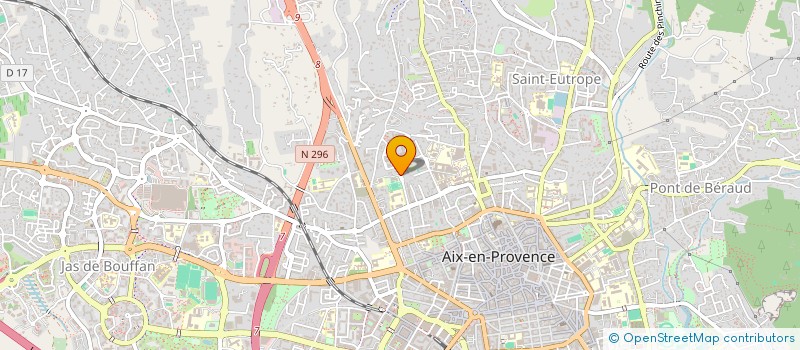 localisation de l'entreprise CAMPRA & COMPAGNIE à AIX EN PROVENCE