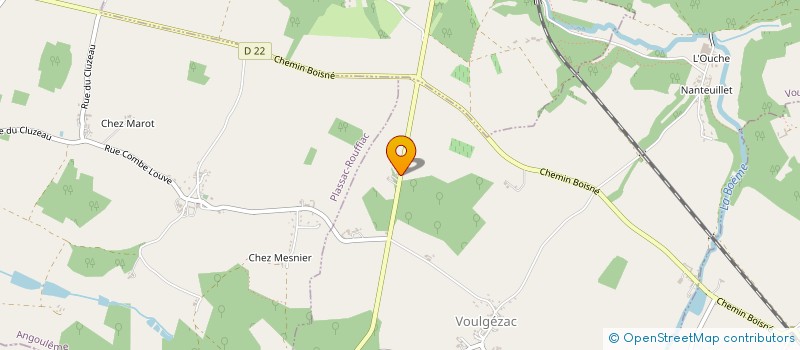 localisation de l'entreprise CAMPREDI à VOULGEZAC