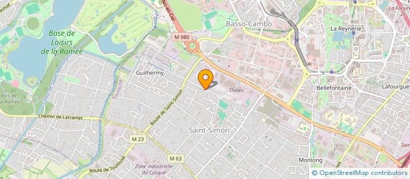 localisation de l'entreprise CAMPS à TOULOUSE