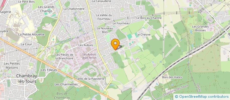 localisation de l'entreprise CAMPS  SAINT-AVERTIN