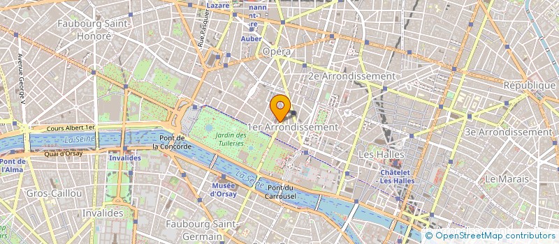 localisation de l'entreprise CAMPS DE LUCA TAILLEURS à PARIS