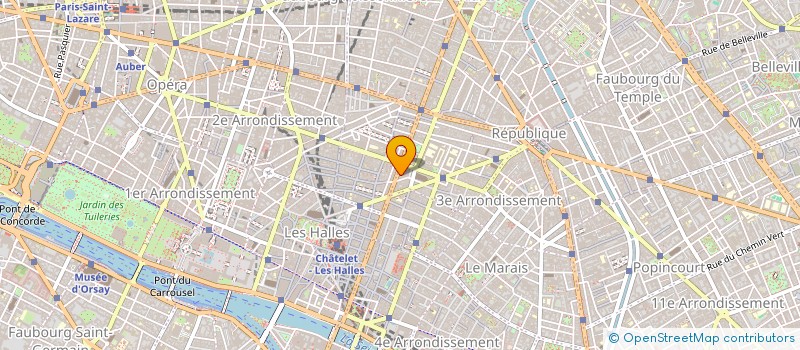 localisation de l'entreprise CAMPS LA SOURCE SOLAIRE ENERGIE à PARIS