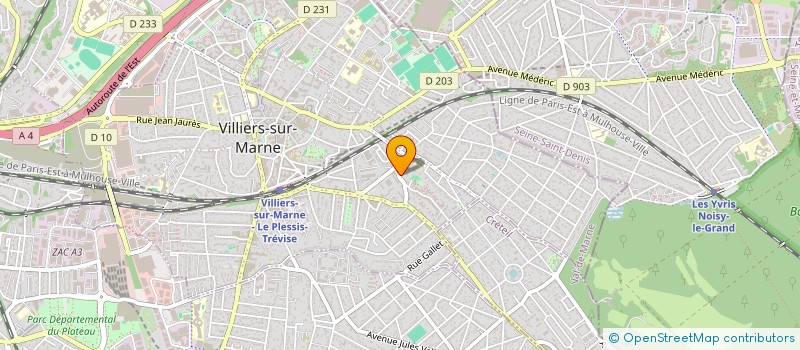 localisation de l'entreprise CAMPTECH à VILLIERS-SUR-MARNE