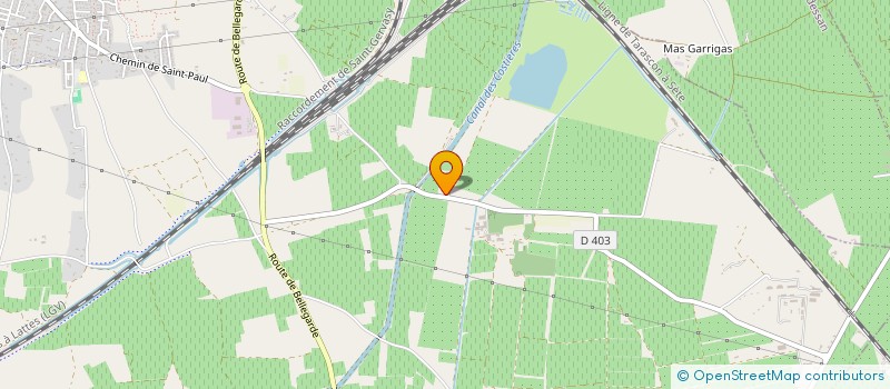 localisation de l'entreprise CAMPUGET VERGERS  MANDUEL