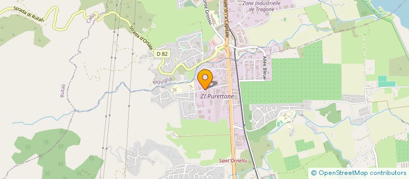 localisation de l'entreprise CAMPULORI  BORGO