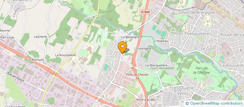 localisation de l'entreprise CAMPUS 24  SAINT-HERBLAIN