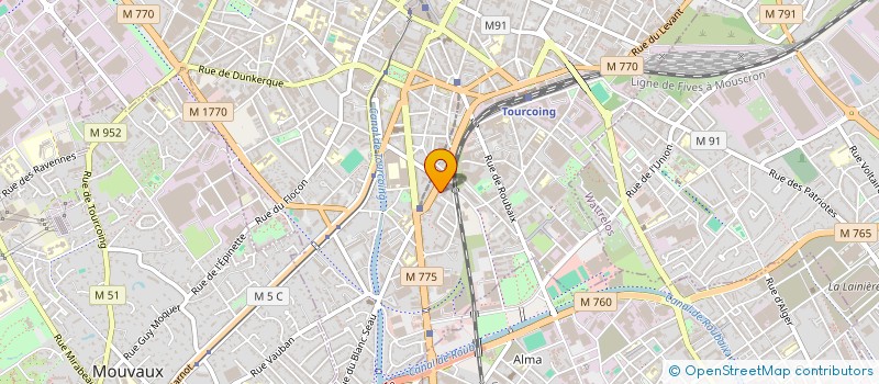 localisation de l'entreprise CAMPUS BILOBA  TOURCOING