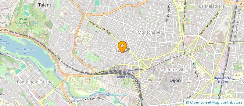 localisation de l'entreprise CAMPUS COMEDY TOUR  DIJON