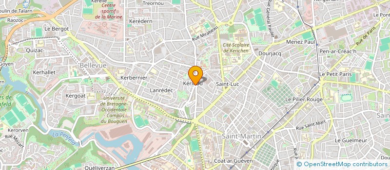 localisation de l'entreprise CAMPUS CONDUITE à BREST