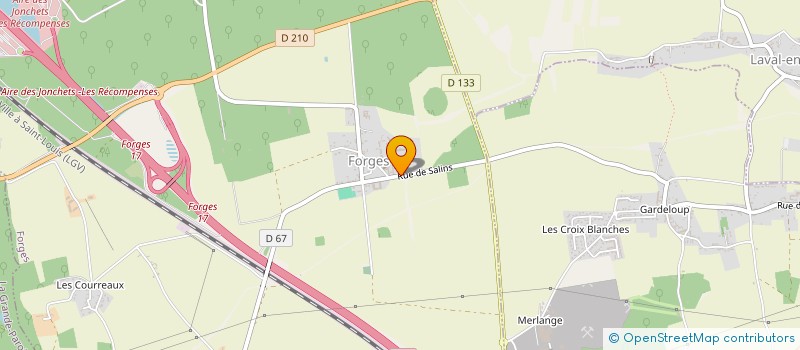 localisation de l'entreprise CAMPUS DE LA TRANSITION à FORGES