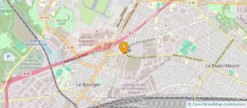 localisation de l'entreprise CAMPUS DROPPER à LE BLANC-MESNIL