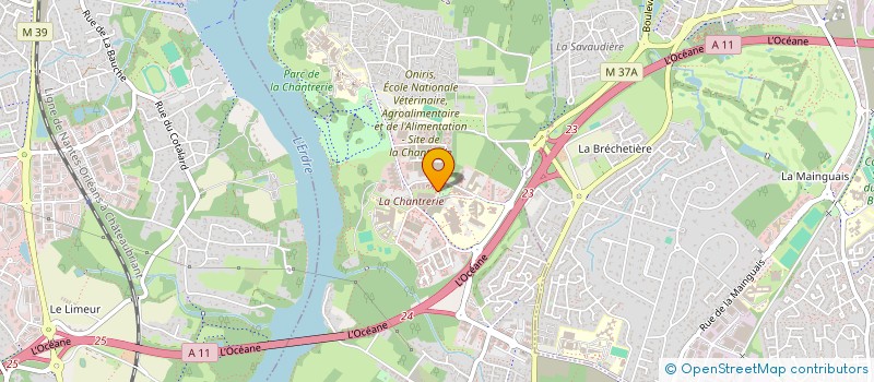 localisation de l'entreprise CAMPUS KEBAB à NANTES
