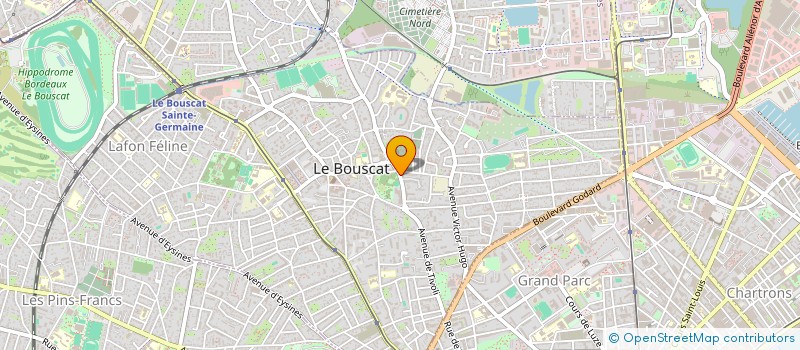 localisation de l'entreprise CAMPUS LA PAIX  LE BOUSCAT