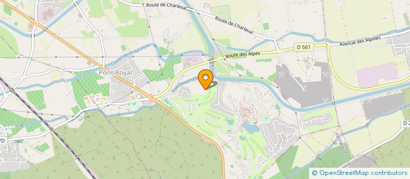 localisation de l'entreprise CAMPUS PICHAURY à MALLEMORT