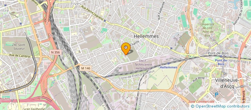 localisation de l'entreprise CAMPUS PRO à LILLE