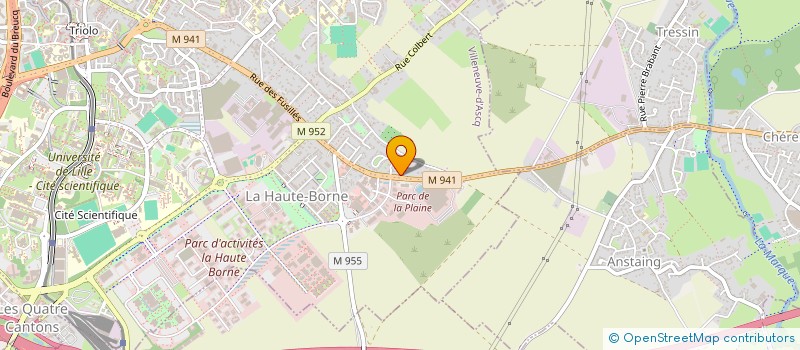 localisation de l'entreprise CAMPUSD à VILLENEUVE-D'ASCQ