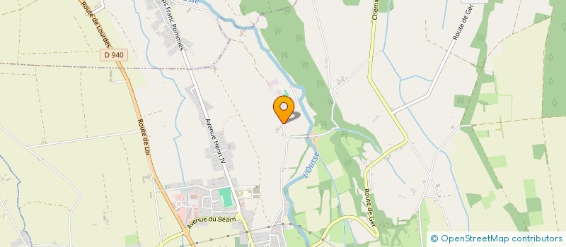 localisation de l'entreprise CAMPVAL  PONTACQ