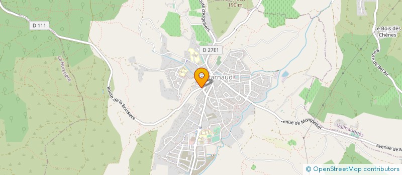 localisation de l'entreprise CAMPYVAN  BOUCAU