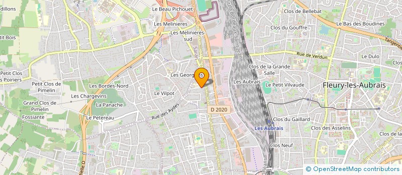 localisation de l'entreprise CAMR-SECURITE à ORLEANS