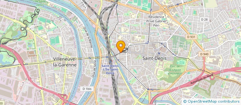 localisation de l'entreprise CAMRON  SAINT-DENIS
