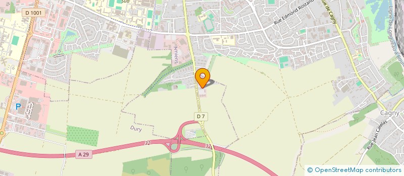 localisation de l'entreprise CAMROSE à AMIENS