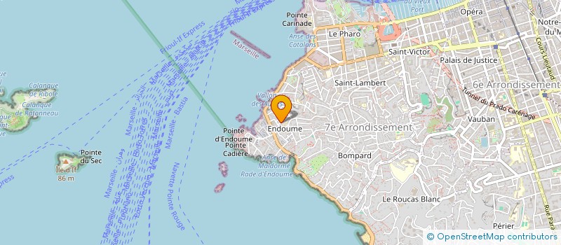 localisation de l'entreprise CAMS  MARSEILLE