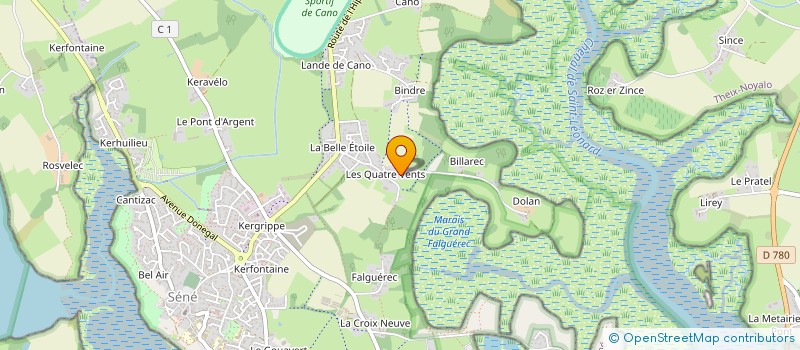 localisation de l'entreprise CAMS à SENE