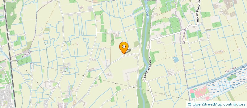 localisation de l'entreprise CAMSAUD  BEDARRIDES