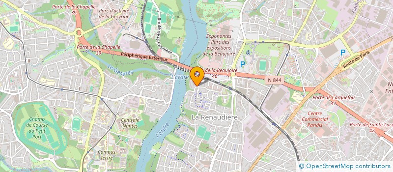 localisation de l'entreprise CAMSHAFT  NANTES