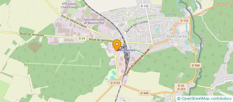 localisation de l'entreprise CAMSO FRANCE SAS à LE MALESHERBOIS