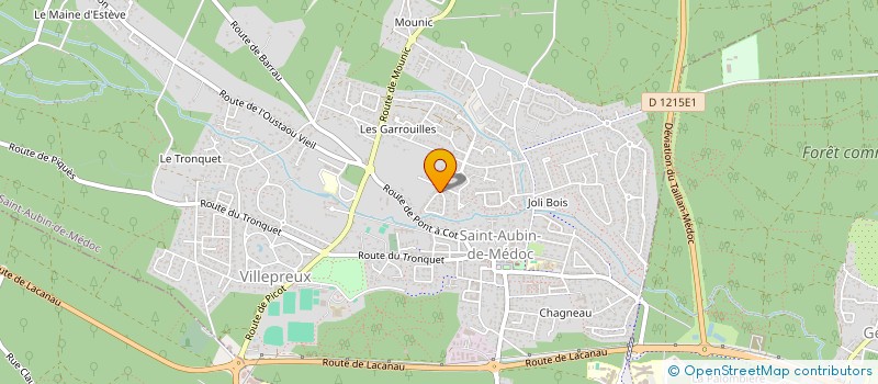 localisation de l'entreprise CAMSTEL  SAINT-AUBIN-DE-MEDOC