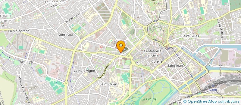 localisation de l'entreprise CAMTAR à CAEN