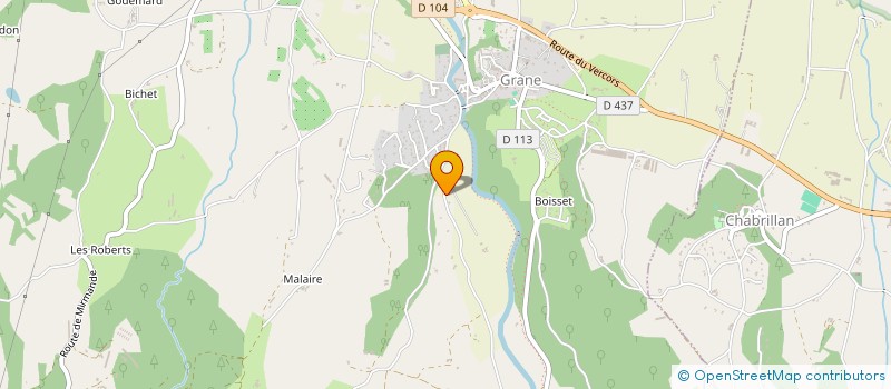 localisation de l'entreprise CAMTEC  GRANE