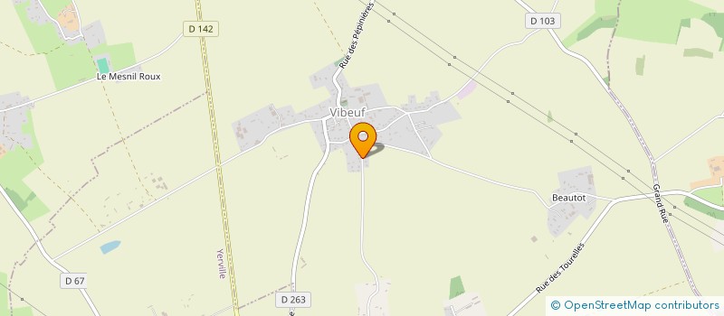 localisation de l'entreprise CAMTED  VIBEUF