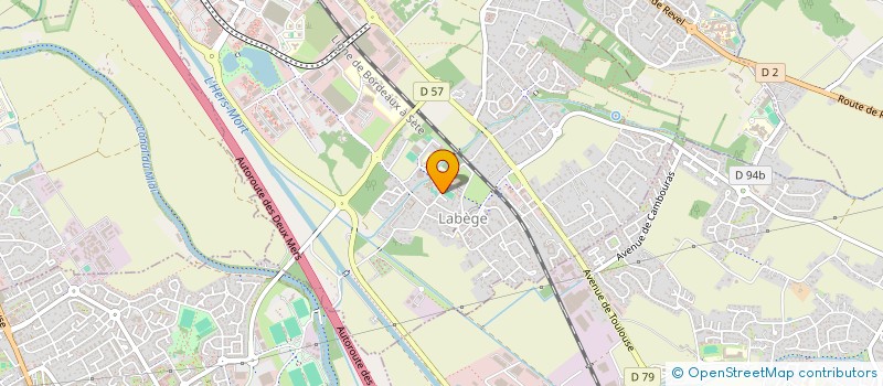 localisation de l'entreprise CAMTOULY  LABEGE