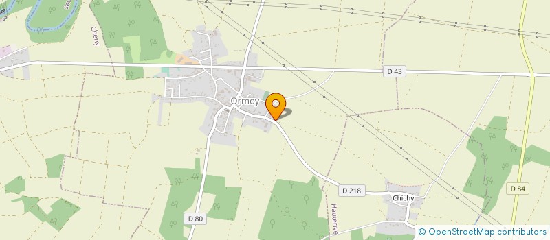 localisation de l'entreprise CAMU TRAITEUR à ORMOY