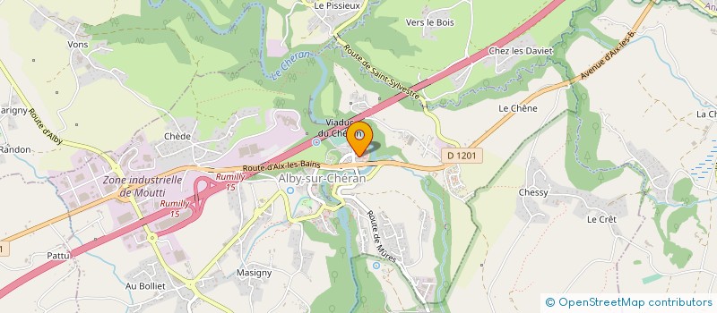 localisation de l'entreprise CAMUC SARL à ALBY-SUR-CHERAN